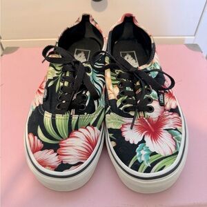 Tropical Print Vans